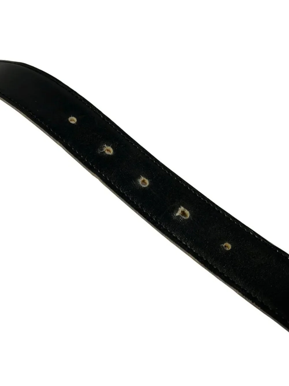 Hermes Belt 80 H Mini Constance Black Gold